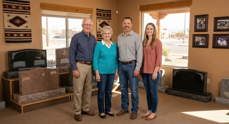 Rose Rock Monument showroom serving Roswell NM